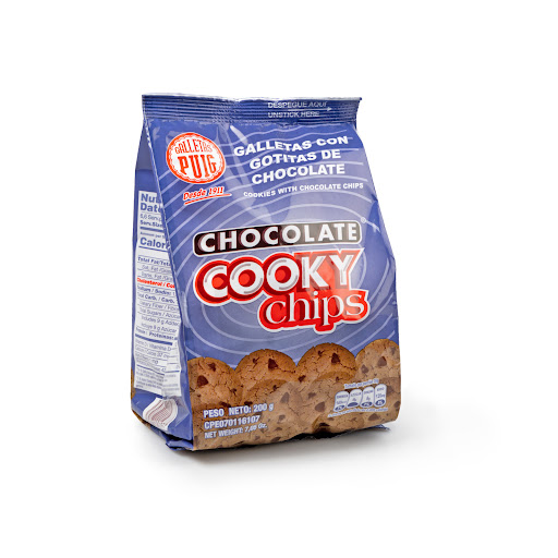 GALLETAS CHOCOLATE COOKY CHIPS 200GR